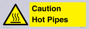 Caution Hot Pipes